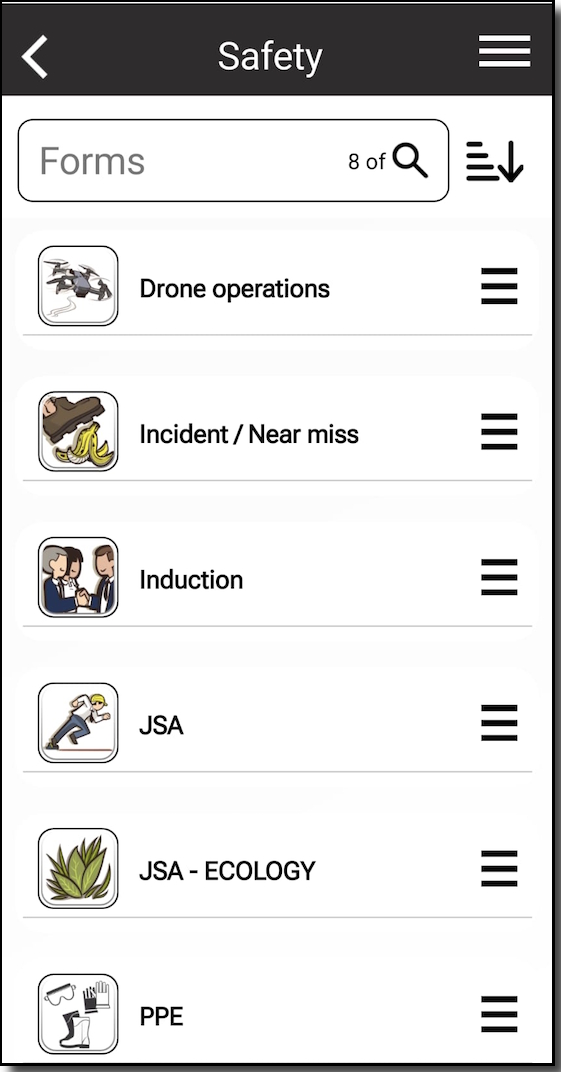 ProofSafe Map Feature Mobile App